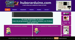 Desktop Screenshot of huborarduino.com